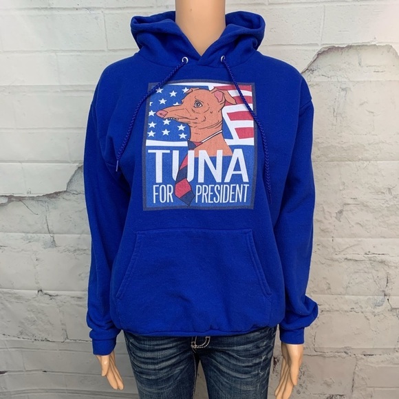 TUNA for President Hoodie - Picture 1 of 8